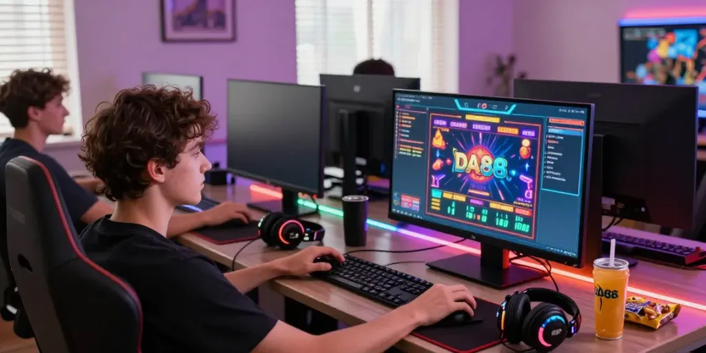 Experience online gaming excitement at 1da88.it.com with engaging visuals and immersive atmosphere.