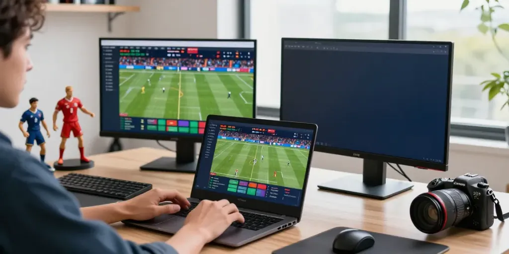 Dynamic online betting activity at https://zbet.cymru/ showcasing sports betting excitement.