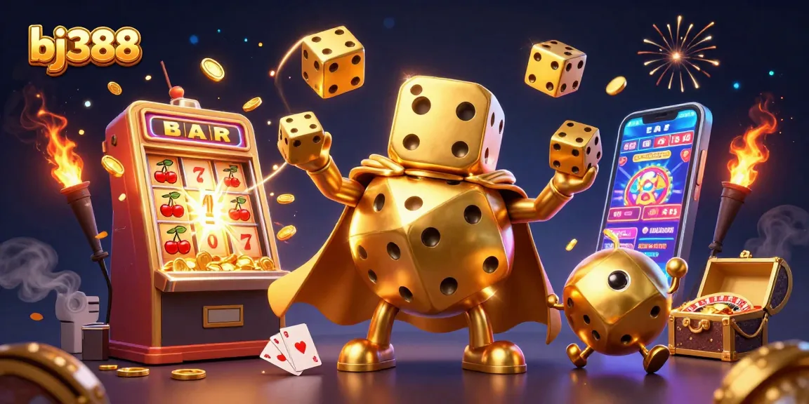 Win big at bj388 with vibrant 3D visuals of casino games and dynamic gambling action.